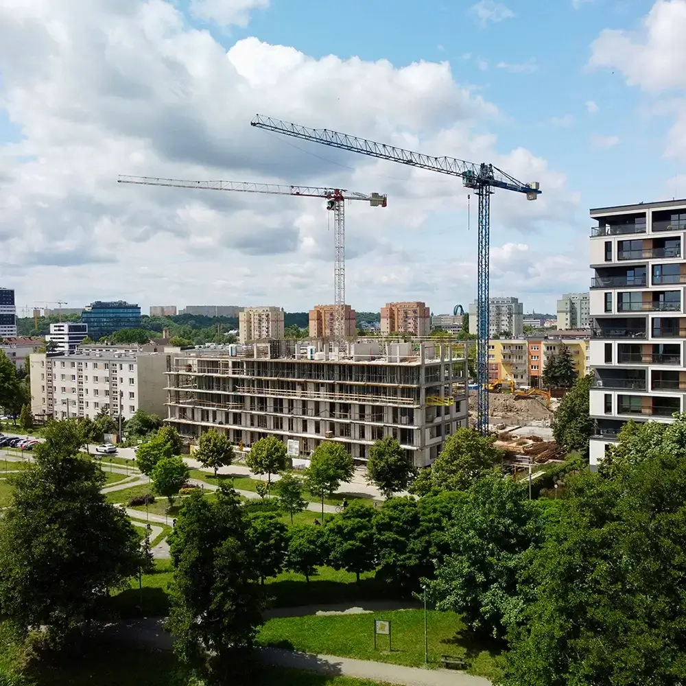 Postęp prac na inwestycji Gajowa - czerwiec 2025
