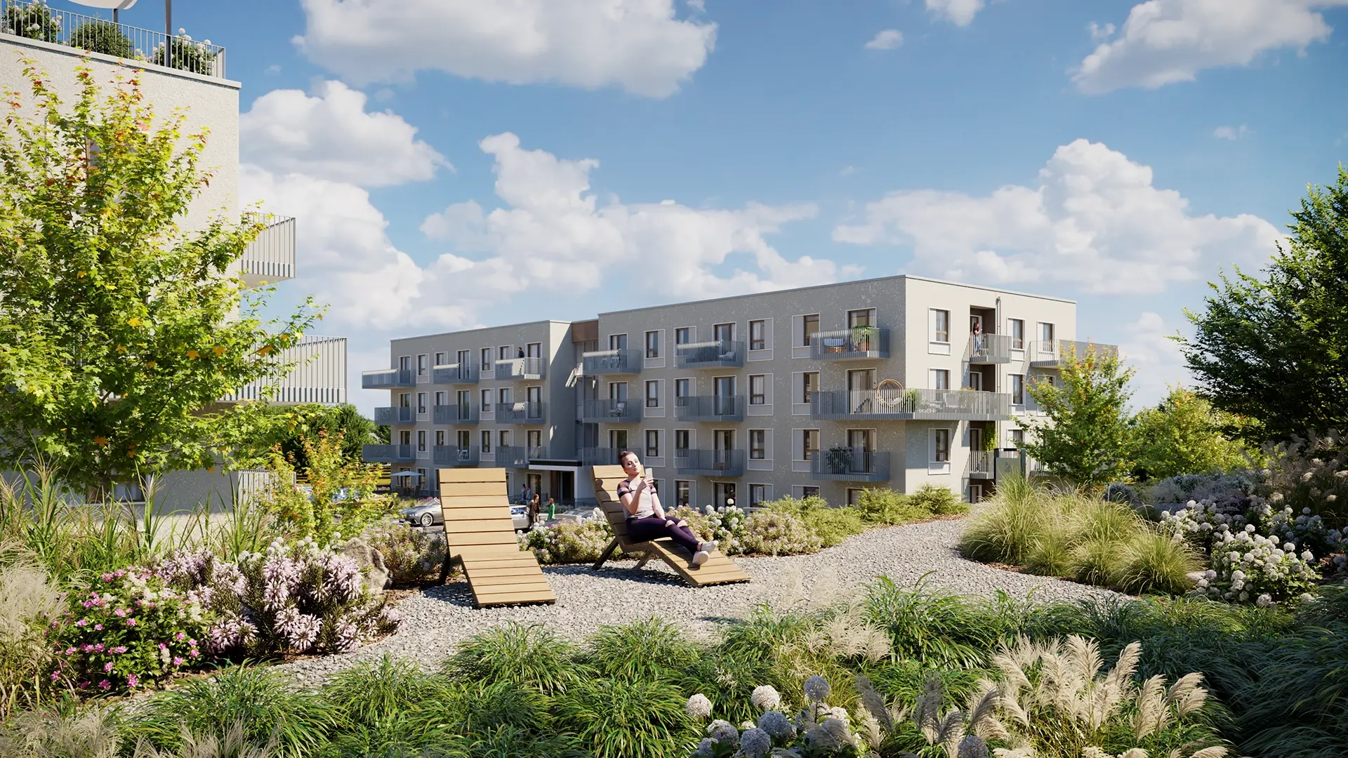 Platynowa wizualizacja inwestycji zlokalizowanej w Gdańsku