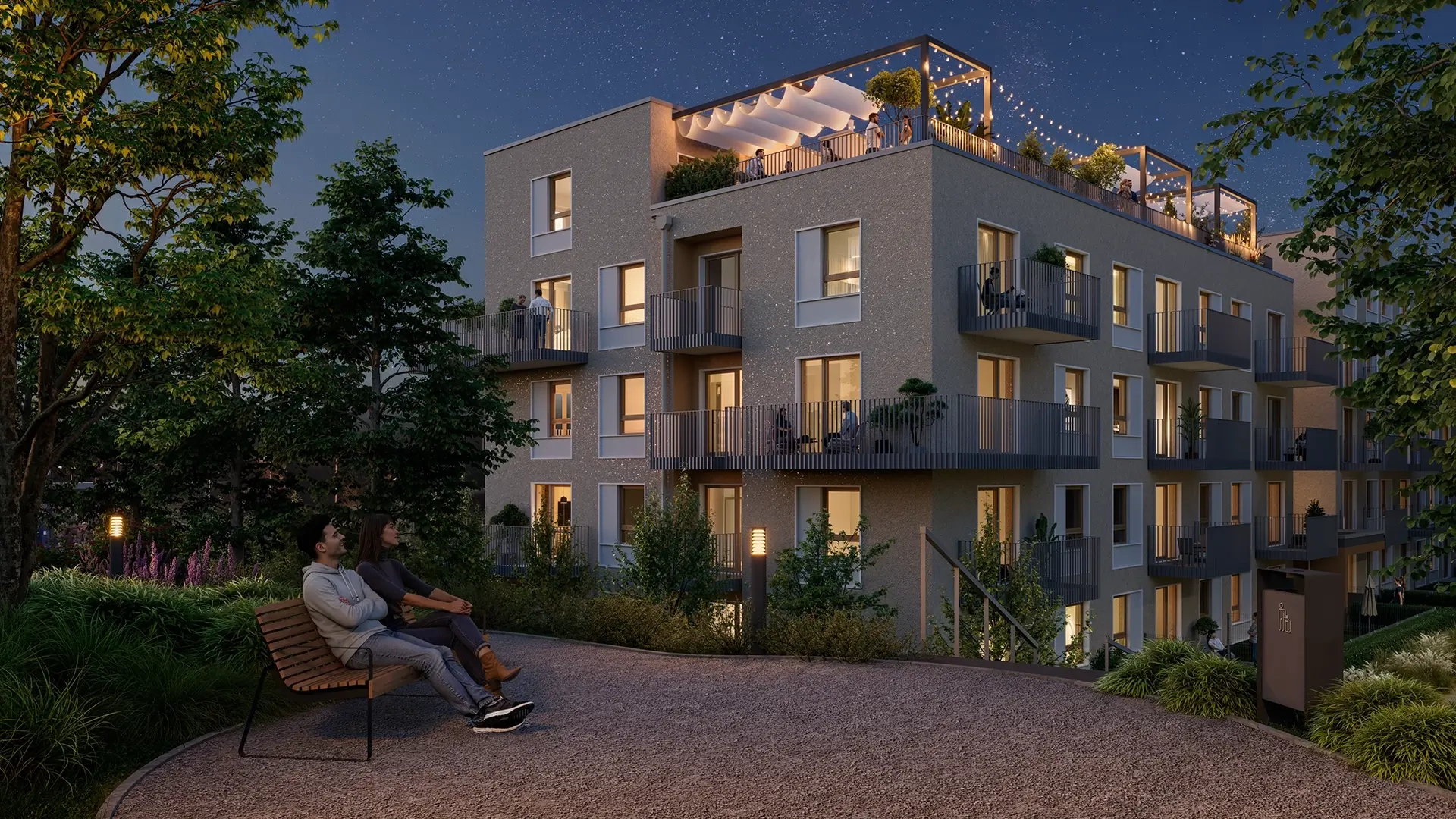 Platynowa wizualizacja inwestycji zlokalizowanej w Gdańsku